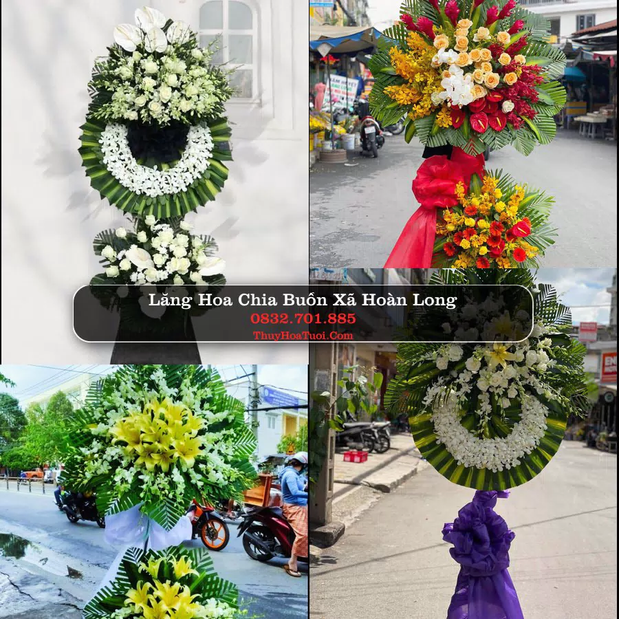Đặt Hoa Chia Buồn tại Xã Hoàn Long, Hưng Yên