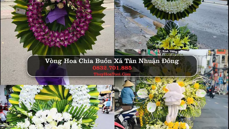 Đặt Vòng Hoa Chia Buồn tại Xã Tân Nhuận Đông, Đồng Tháp