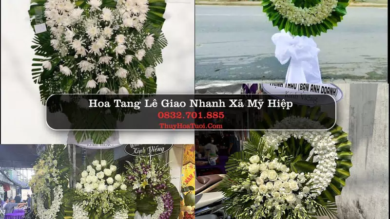 Đặt Vòng Hoa Chia Buồn tại Xã Mỹ Hiệp, Đồng Tháp