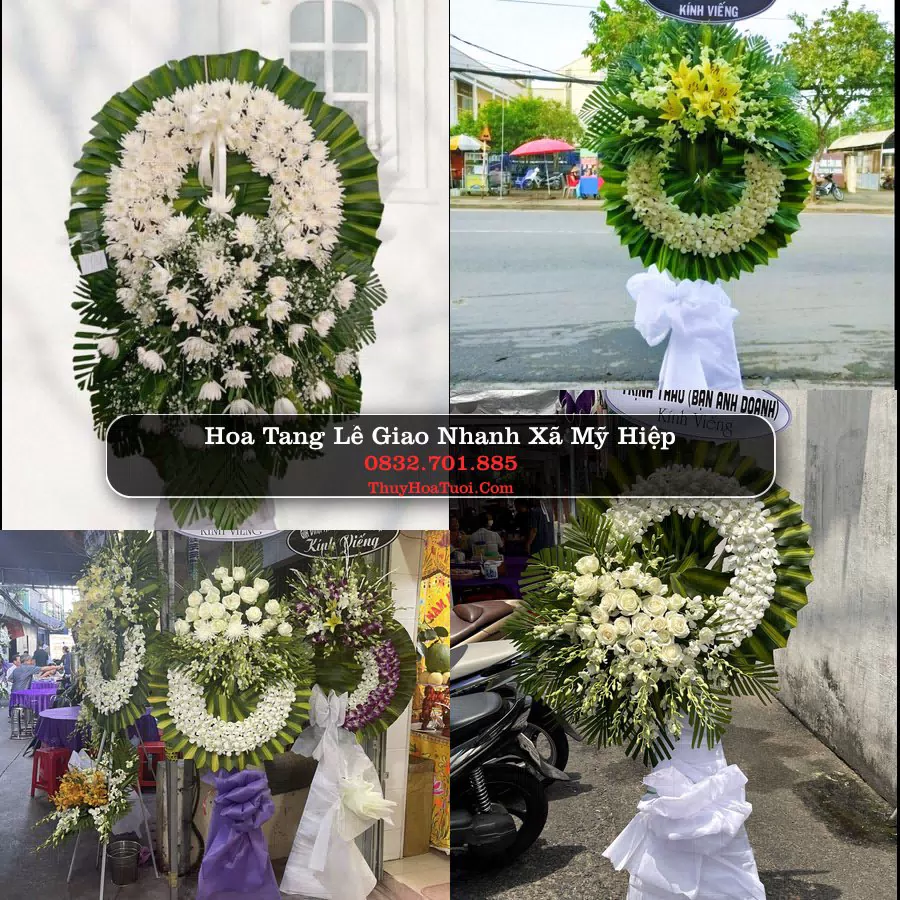 Đặt Vòng Hoa Chia Buồn tại Xã Mỹ Hiệp, Đồng Tháp