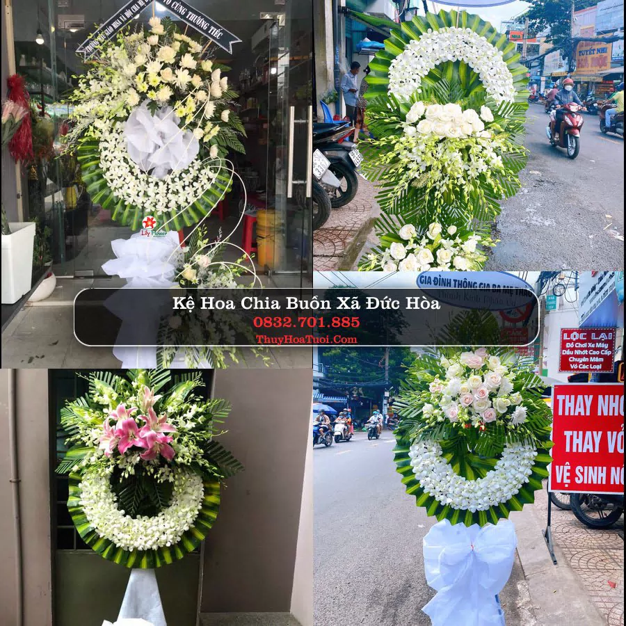 Đặt Vòng Hoa Tang Lễ tại Xã Đức Hòa, Tây Ninh