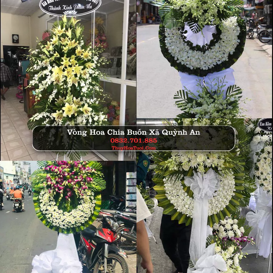 Đặt Hoa Đám Tang tại Xã Quỳnh An, Hưng Yên