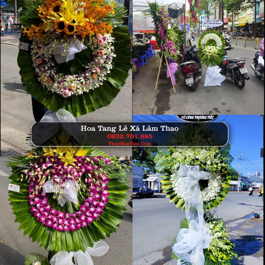 Đặt Vòng Hoa Tang Lễ tại Xã Lâm Thao, Phú Thọ