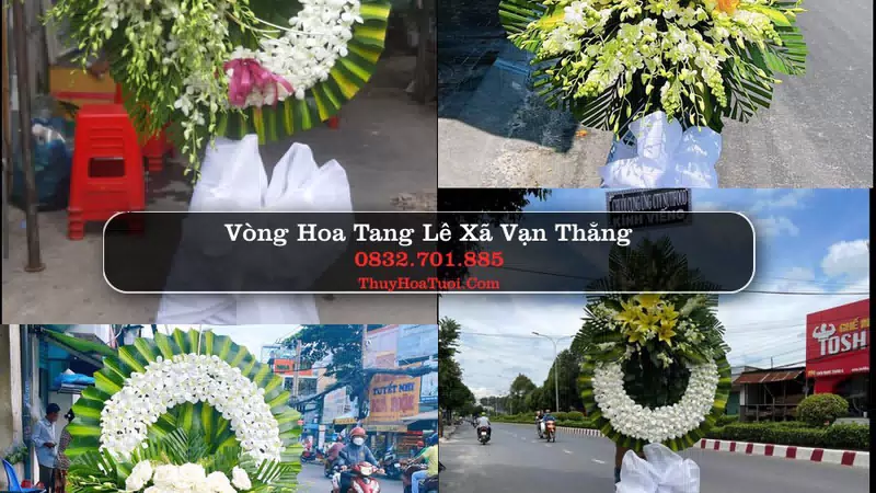 Đặt Hoa Chia Buồn tại Xã Vạn Thắng, Ninh Bình