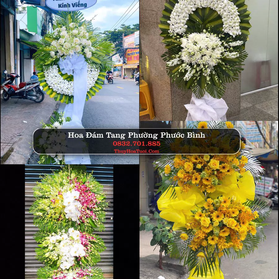 Đặt Vòng Hoa Tang Lễ tại Phường Phước Bình, Đồng Nai
