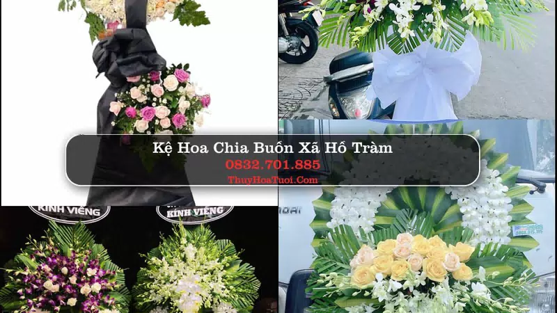 Đặt Hoa Tang Lễ tại Xã Hồ Tràm, TP.HCM