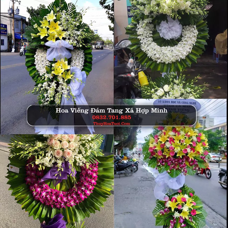 Đặt Vòng Hoa Chia Buồn tại Xã Hợp Minh, Nghệ An