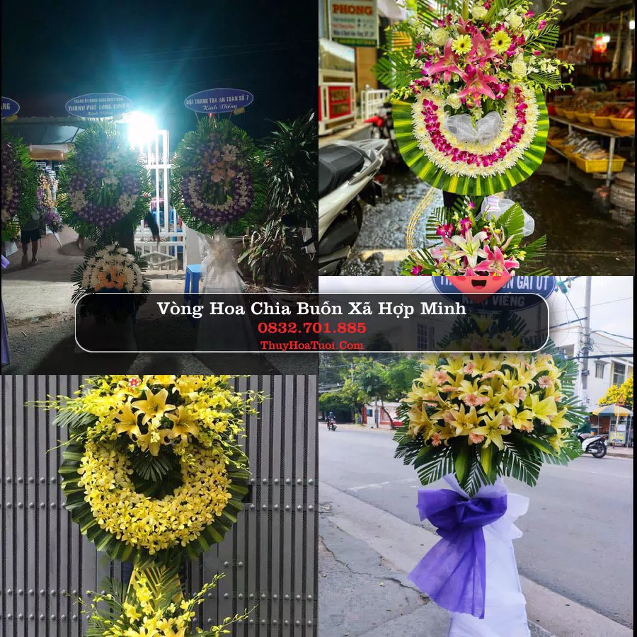 Kệ hoa tang lễ giao tại Xã Hợp Minh, Nghệ An
