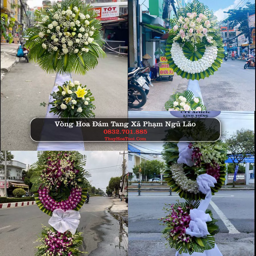 Đặt Vòng Hoa Chia Buồn tại Xã Phạm Ngũ Lão, Hưng Yên