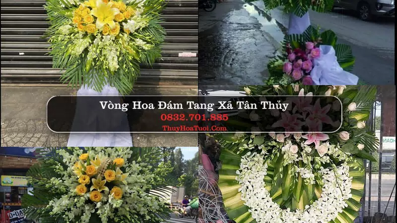 Đặt Vòng Hoa Tang Lễ tại Xã Tân Thủy, Vĩnh Long