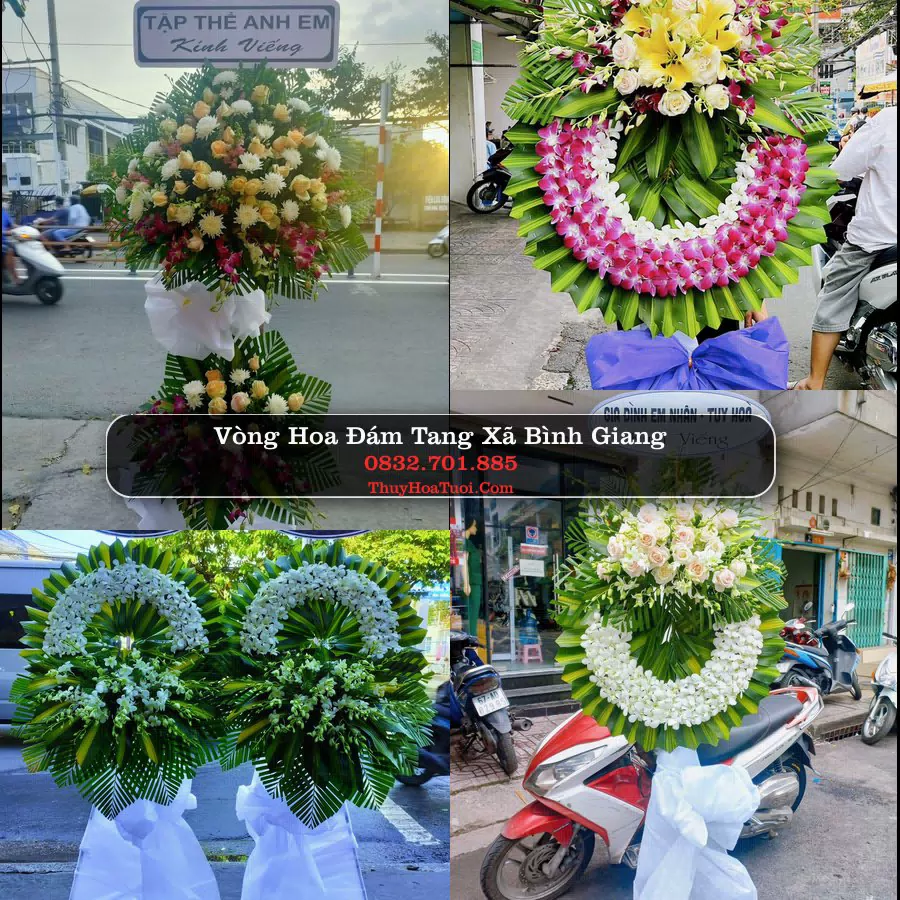 Kệ hoa tang lễ giao tại Xã Bình Giang, Hải Phòng