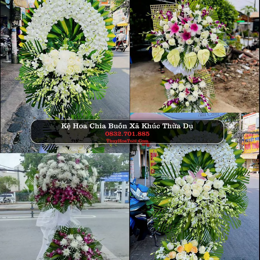 Kệ hoa tang lễ giao tại Xã Khúc Thừa Dụ, Hải Phòng