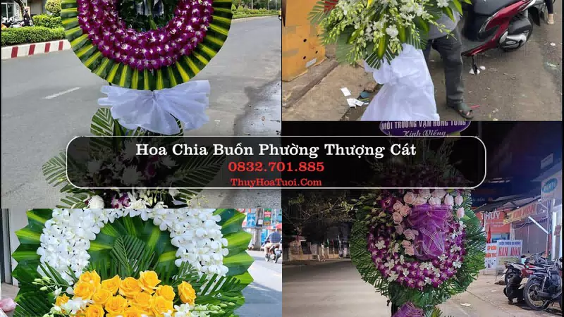 Đặt Hoa Đám Tang tại Phường Thượng Cát, Hà Nội