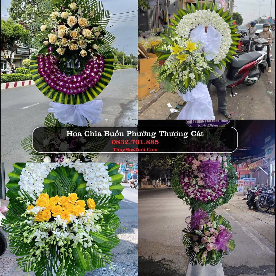 Đặt Hoa Đám Tang tại Phường Thượng Cát, Hà Nội
