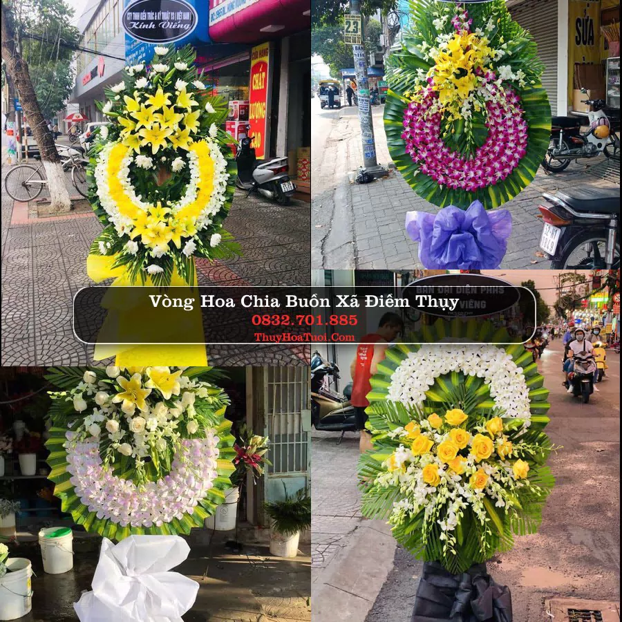 Đặt Hoa Chia Buồn tại Xã Điềm Thụy, Thái Nguyên