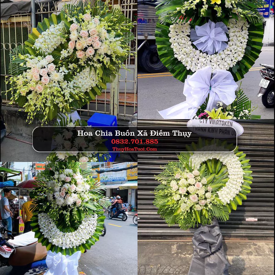 Kệ hoa tang lễ giao tại Xã Điềm Thụy, Thái Nguyên
