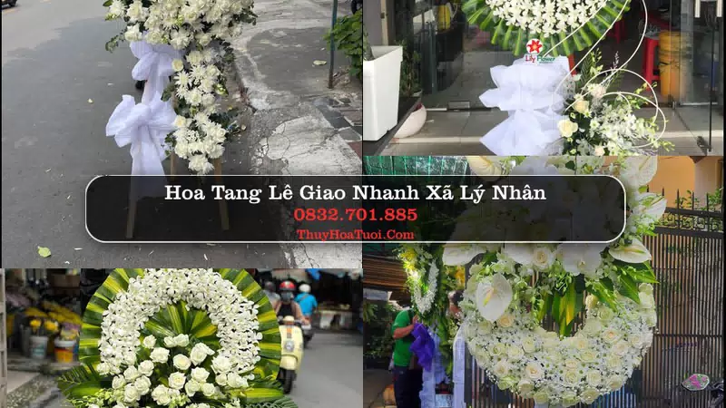 Đặt Hoa Chia Buồn tại Xã Lý Nhân, Ninh Bình