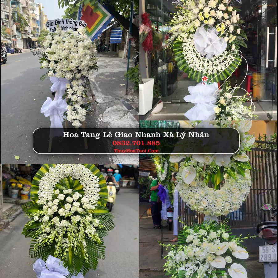 Đặt Hoa Chia Buồn tại Xã Lý Nhân, Ninh Bình