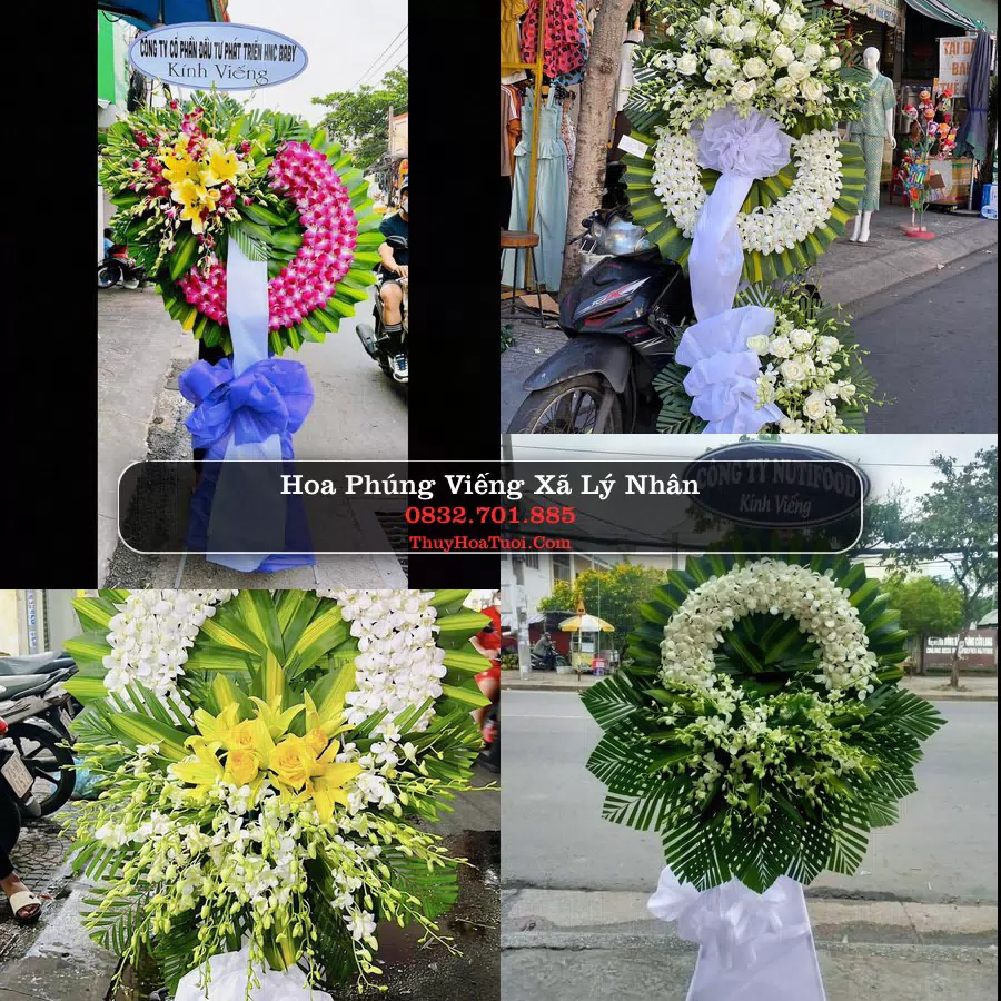 Kệ hoa tang lễ giao tại Xã Lý Nhân, Ninh Bình