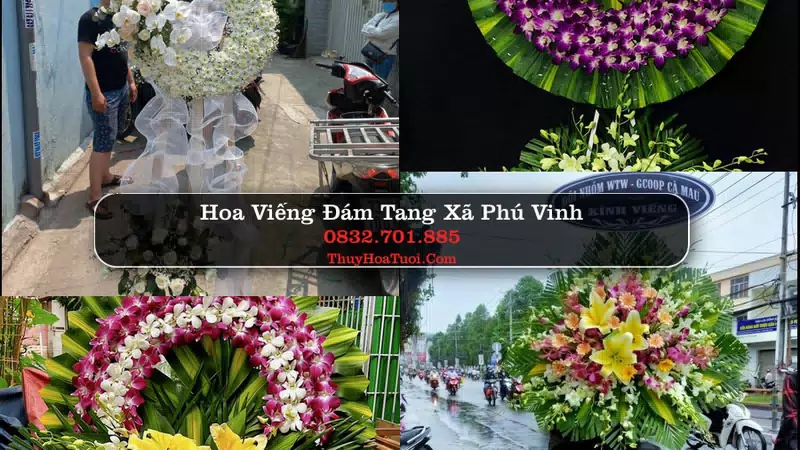 Đặt Hoa Đám Tang tại Xã Phú Vinh, Huế