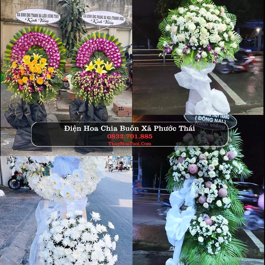 Đặt Vòng Hoa Chia Buồn tại Xã Phước Thái, Đồng Nai