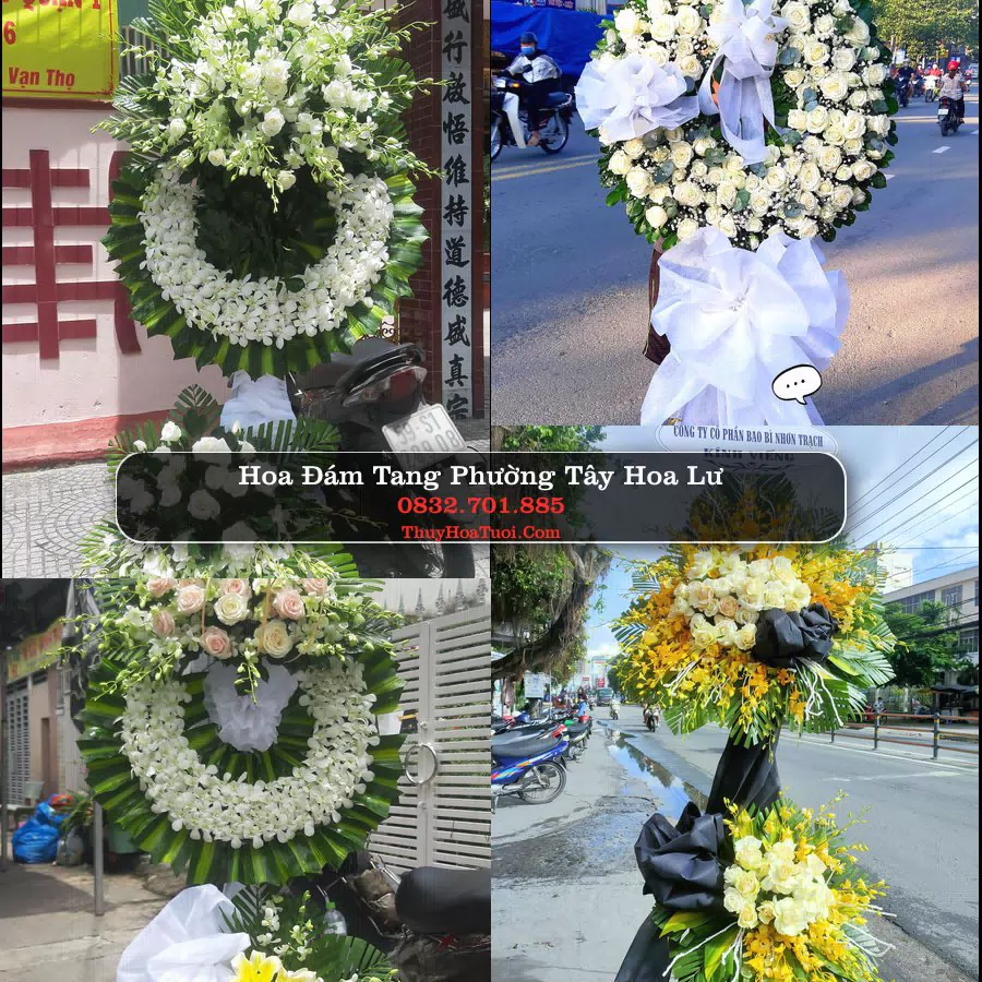 Đặt Vòng Hoa Tang Lễ tại Phường Tây Hoa Lư, Ninh Bình
