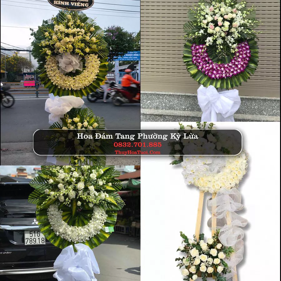 Vòng hoa chia buồn Phường Kỳ Lừa - ThuyHoaTuoi.Com