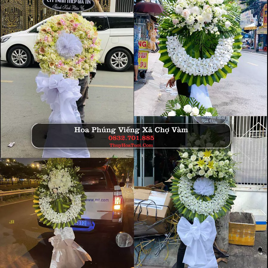 Vòng hoa chia buồn Xã Chợ Vàm - ThuyHoaTuoi.Com