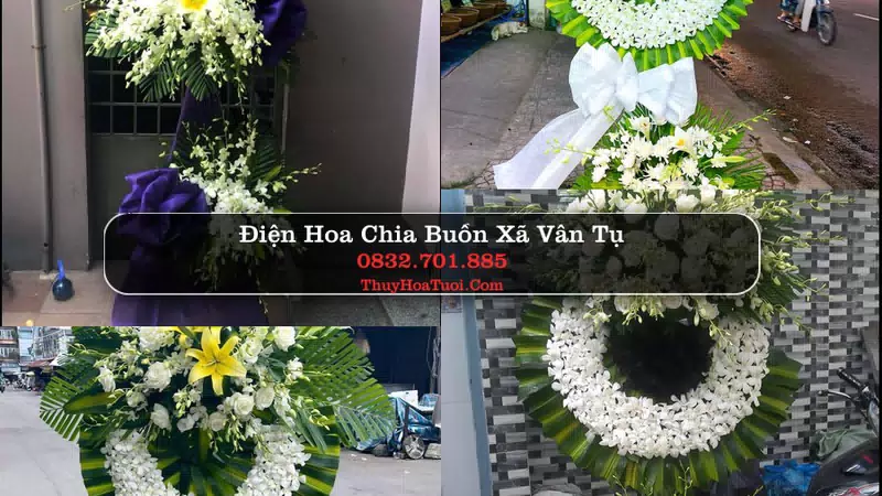 Đặt Hoa Chia Buồn tại Xã Vân Tụ, Nghệ An