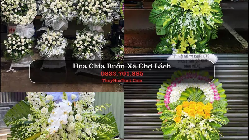 Đặt Hoa Chia Buồn tại Xã Chợ Lách, Vĩnh Long