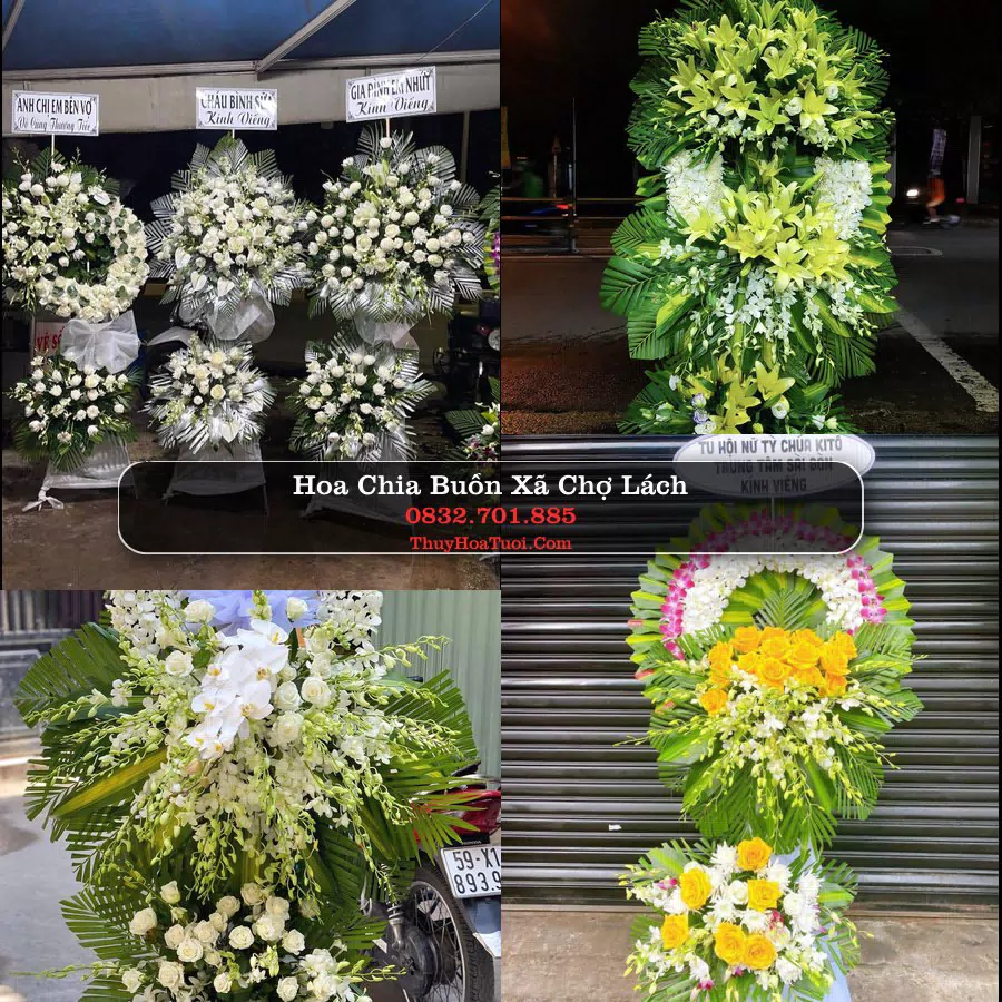 Đặt Hoa Chia Buồn tại Xã Chợ Lách, Vĩnh Long