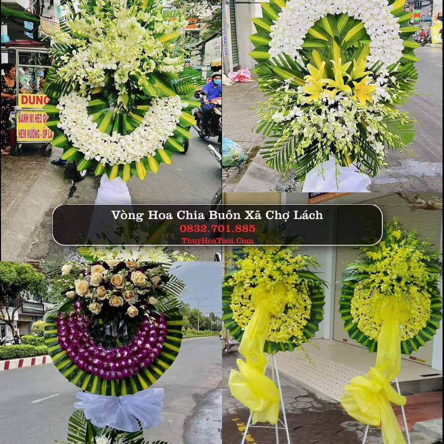 Kệ hoa tang lễ giao tại Xã Chợ Lách, Vĩnh Long