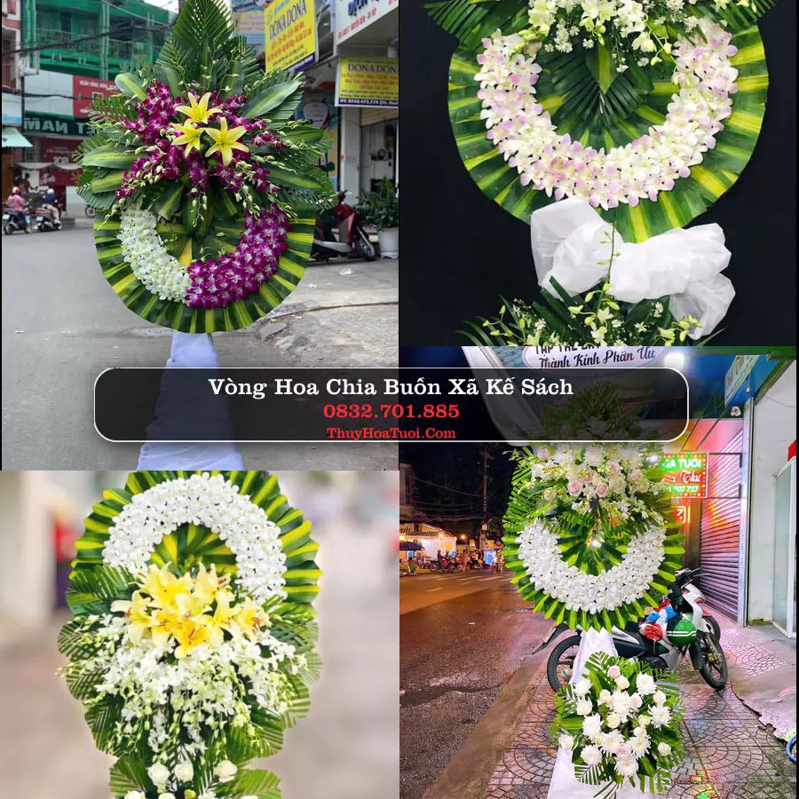 Đặt Hoa Chia Buồn tại Xã Kế Sách, Cần Thơ