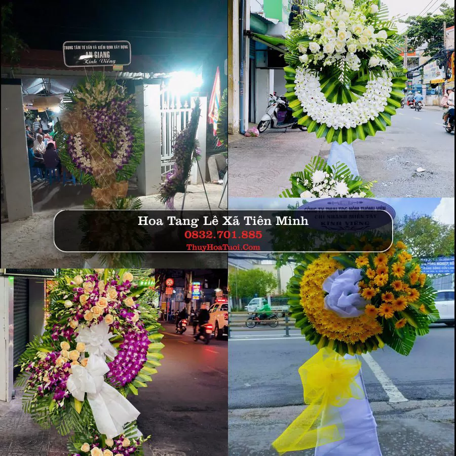 Đặt Vòng Hoa Tang Lễ tại Xã Tiên Minh, Hải Phòng