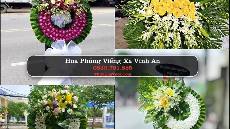 Đặt Vòng Hoa Tang Lễ tại Xã Vĩnh An, Phú Thọ