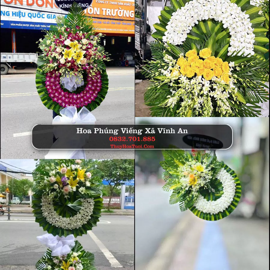 Đặt Vòng Hoa Tang Lễ tại Xã Vĩnh An, Phú Thọ