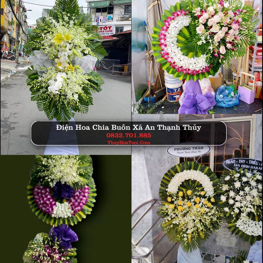 Đặt Vòng Hoa Tang Lễ tại Xã An Thạnh Thủy, Đồng Tháp