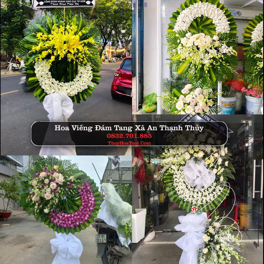 Kệ hoa tang lễ giao tại Xã An Thạnh Thủy, Đồng Tháp
