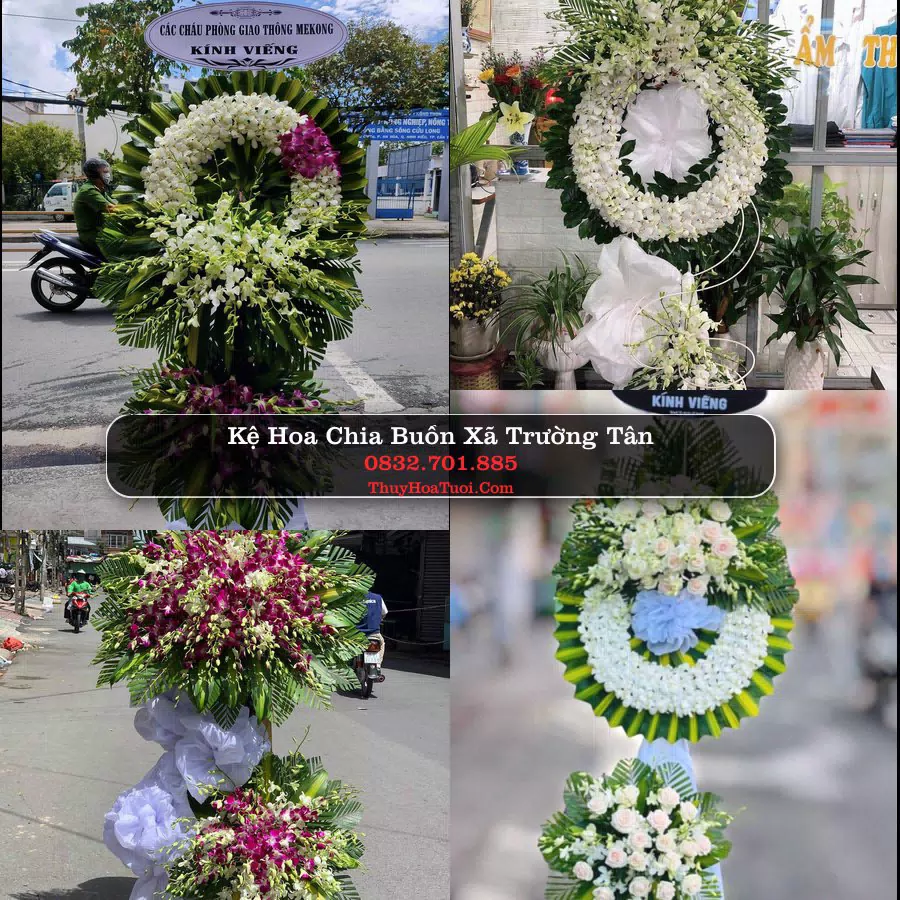 Kệ hoa tang lễ giao tại Xã Trường Tân, Hải Phòng