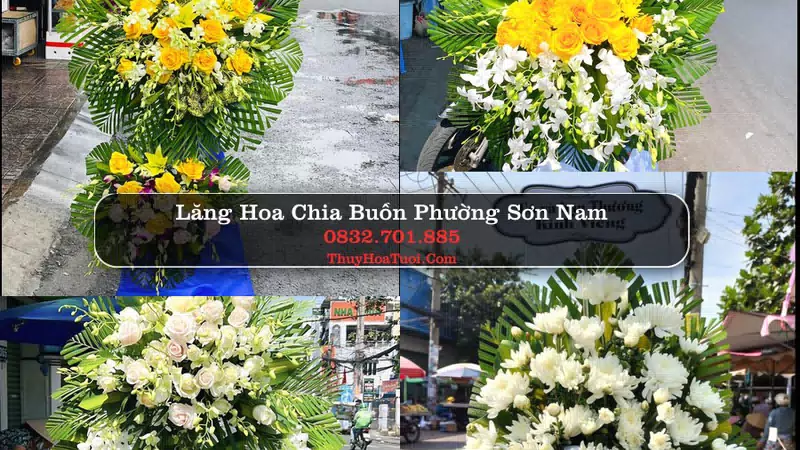 Đặt Vòng Hoa Tang Lễ tại Phường Sơn Nam, Hưng Yên