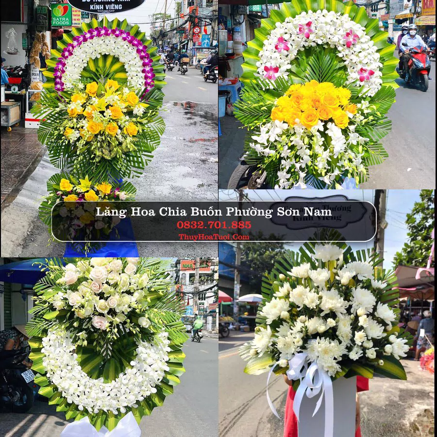 Đặt Vòng Hoa Tang Lễ tại Phường Sơn Nam, Hưng Yên
