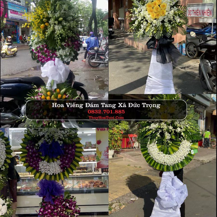 Kệ hoa tang lễ giao tại Xã Đức Trọng, Lâm Đồng