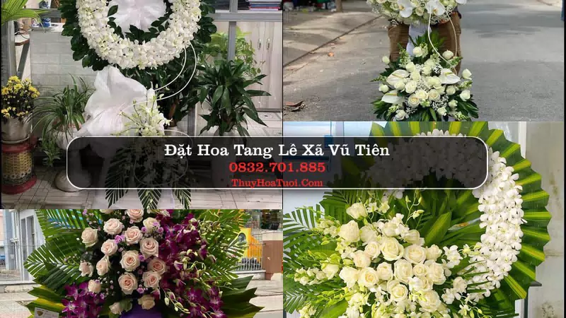 Đặt Hoa Chia Buồn tại Xã Vũ Tiên, Hưng Yên