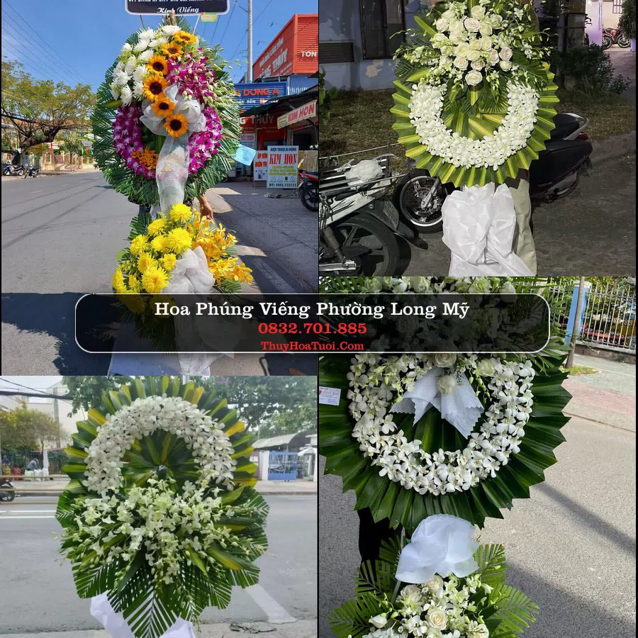 Đặt Hoa Chia Buồn tại Phường Long Mỹ, Cần Thơ