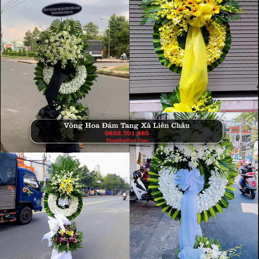 Đặt Hoa Chia Buồn tại Xã Liên Châu, Phú Thọ