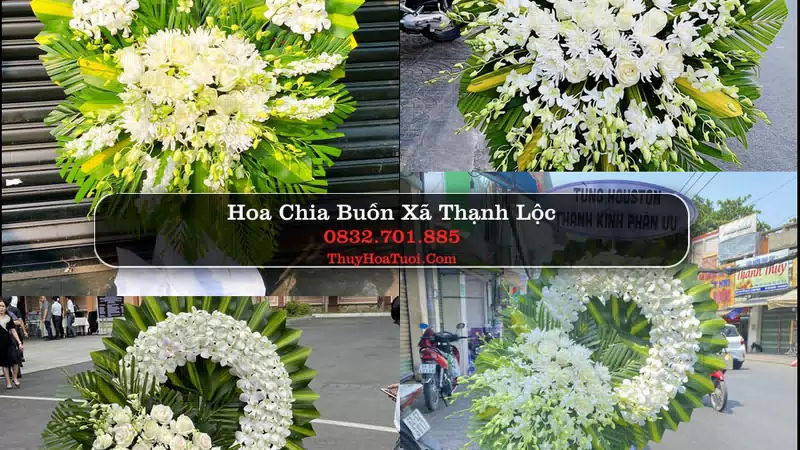 Đặt Hoa Chia Buồn tại Xã Thạnh Lộc, An Giang