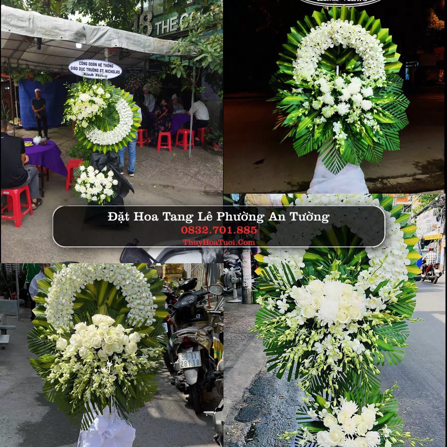 Kệ hoa tang lễ giao tại Phường An Tường, Tuyên Quang