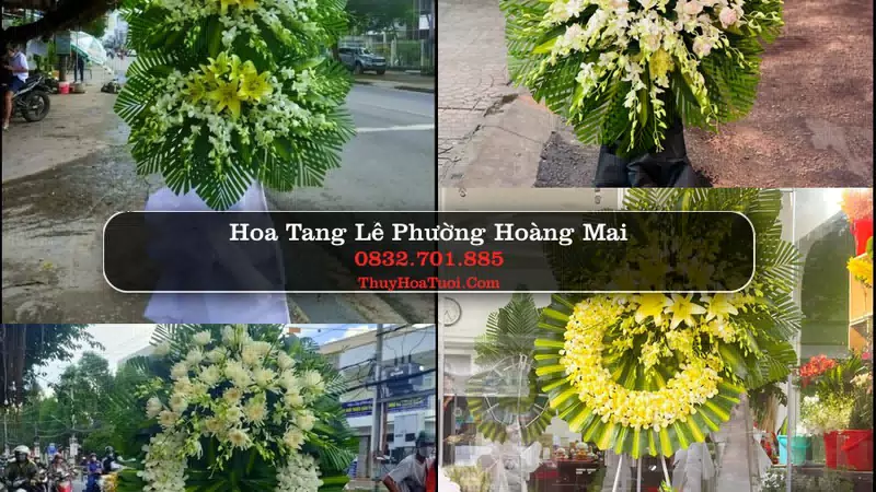 Đặt Vòng Hoa Chia Buồn tại Phường Hoàng Mai, Nghệ An