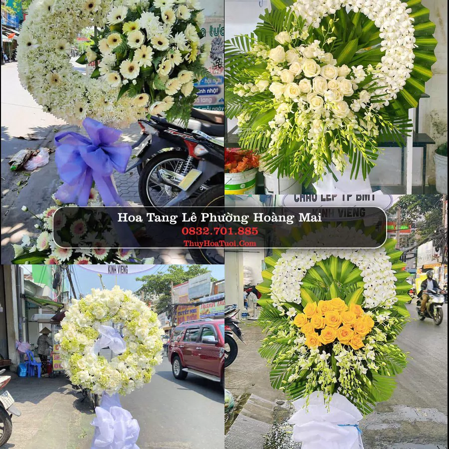 Kệ hoa tang lễ giao tại Phường Hoàng Mai, Nghệ An