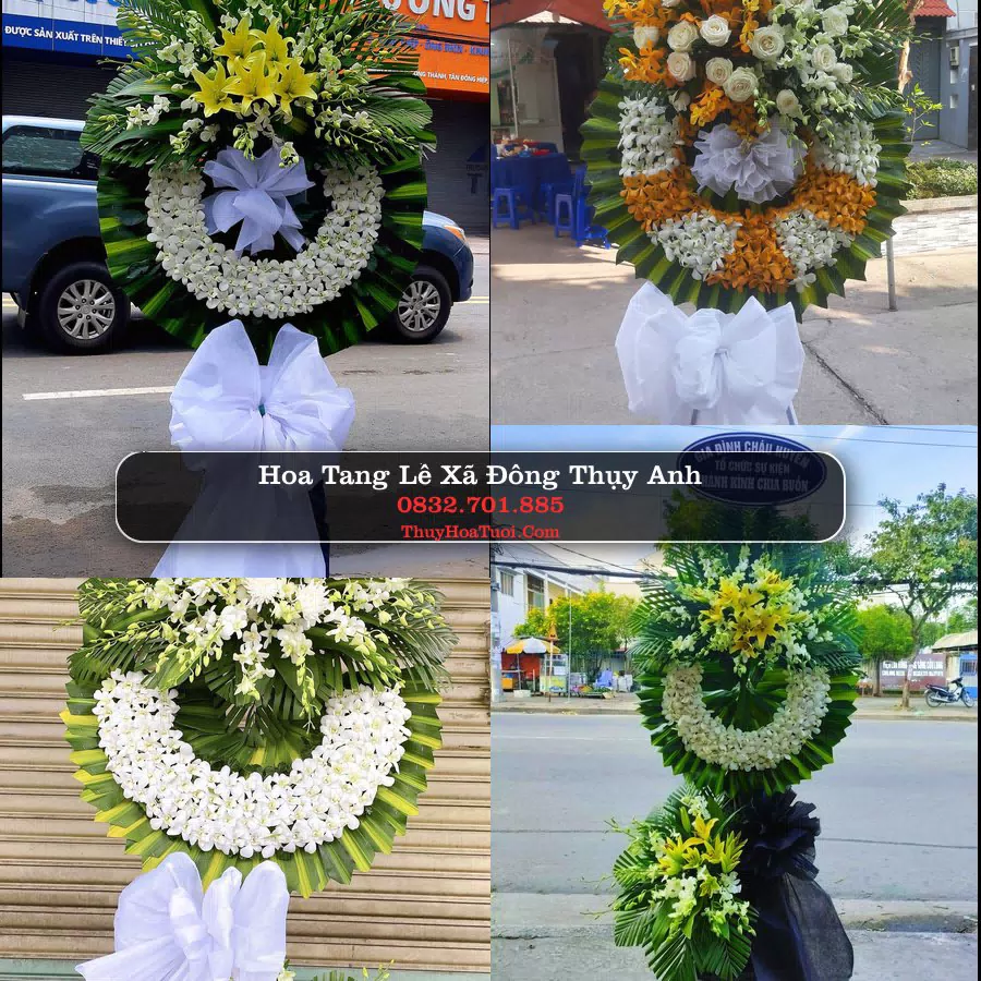 Kệ hoa tang lễ giao tại Xã Đông Thụy Anh, Hưng Yên